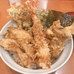 天丼てんや - 松茸と牡蠣の天丼 980円