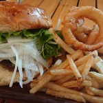 神楽 マイキーJapan - ハンバーガーセット