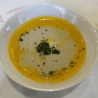 グリル銀鱗荘 - かぼちゃのスープ