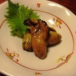 一扇 - 牡蠣の燻製。