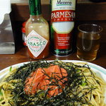 ジャポネ - 明太子醤油（裏メニュー）2012.3東京出張の折に