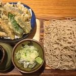 Sobadokoro Minatoan - 野菜つけ天