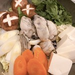 麺酒場ひかる - 牡蠣鍋