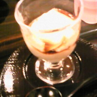 すし崇 - デザートの豆乳パンナコッタ