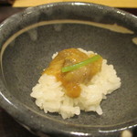 川田 - このわたの飯蒸し