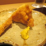 川田 - 松茸のフライ