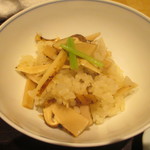 川田 - 松茸ご飯