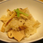 川田 - 松茸ご飯