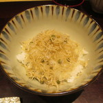 川田 - ちりめん山椒ご飯
