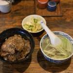梵天丸 - 豚丼とテールスープ