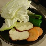 焼肉 マダン - 野菜盛り！