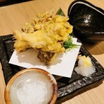 鳥光國 - 蝦夷舞茸の天ぷら