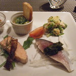 前菜盛り合わせ(バーニャカウダと小前菜6種)