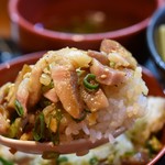 つけ麺 舞 - チャーシュー丼