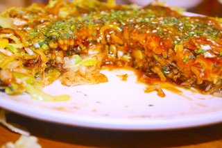 Okonomiyaki Tokugawa - 広島スペシャル 断面