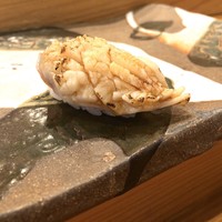 小判寿司 棚倉 - 長万部の炙り北寄貝    香り甘みと一番かな( ^_^)／