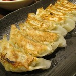 GYOZA Kitchen 信正 - 平日限定 晩酌セット の 焼餃子