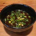 ホルモン栄楽 - 味噌ダレ