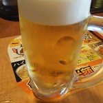 久兵衛屋 - 半額ビール