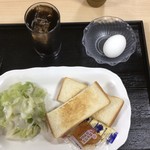 東京家庭裁判所内食堂 - 「モーニングセット」です