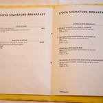 Cova Ristorante & Caffe - 朝のメニュー