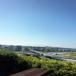 The Veranda - テラスからの景色　川崎側を見る