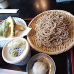 Menbo Takamatsu An Hanamaki Ten - 暮坪蕎麦1200円・全景