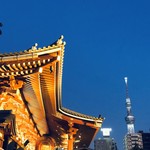 浅草じゅうろく - 暗闇迫る浅草寺