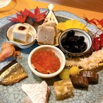 浅草じゅうろく - 彩り豊かな八寸*\(^o^)/*