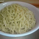 ラーメン二郎 - つけ麺の麺 2012/03