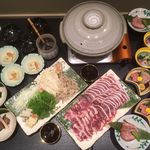 京料理 加茂川 - 京鴨のしゃぶしゃぶコース