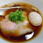 神保町 黒須 - 味玉醤油蕎麦