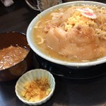 自家製麺 No11 - 醤油豚骨ラーメン∔アブラ増し∔生姜ダレ