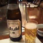 ステーキ オクソン - アサヒスーパードライ735円♪昼からのビールは幸せです♪