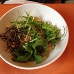 オステリア ジョイア - 野菜でみえない麦とえびとひよこ豆