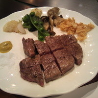 ステーキ＆ワイン オクソン - 黒毛和牛フィレステーキ（*^_^*）