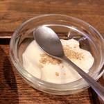 玄三庵 - デザートの豆乳プリン
