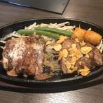 1ポンドのステーキハンバーグ タケル - 