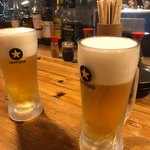 とうきや - 乾杯のビール