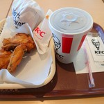 ケンタッキーフライドチキン - 2019年11月　和風チキンカツサンドセット（600円）