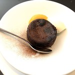 HACHINOJO food・wine - 濃厚フォンダンショコラ。とろーり。とてもとても。