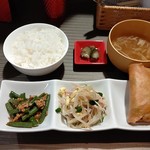 hoisam China TAKE - ●日替りランチ(前菜3種＋メイン選択 海鮮 or 肉 から海鮮) 1,000円 2019年10月