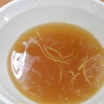 俺の中華 たなか家 - 混ぜそばのスープ　（激熱注意!!）