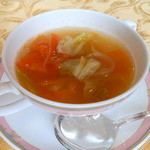 ジェームス山 塩屋カントリークラブ - 野菜スープ