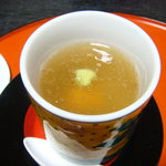 つる幸 - 熱々の銀あんと卸生姜しか見えません（椅子席ミニコース）