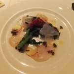 オザミトーキョー - 岩手県宮古港直送！！鮮魚のマリネ　タプナードソース