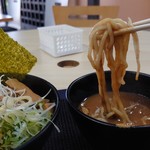 らーめん麺蔵 - 味玉特製魚介つけ麺(中盛)  930円