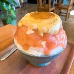 つばめ氷菓店 - りんごミルクカスタード