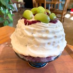 つばめ氷菓店 - ぶとうミルクヨーグルト