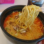 森のカフェ - 相変わらずへたくそな麺リフト(^_^ゞ